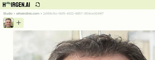 Breadcrumbs show you which gallery you're in