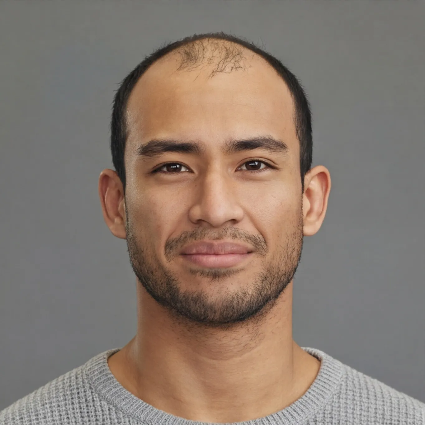 Hair loss simulation