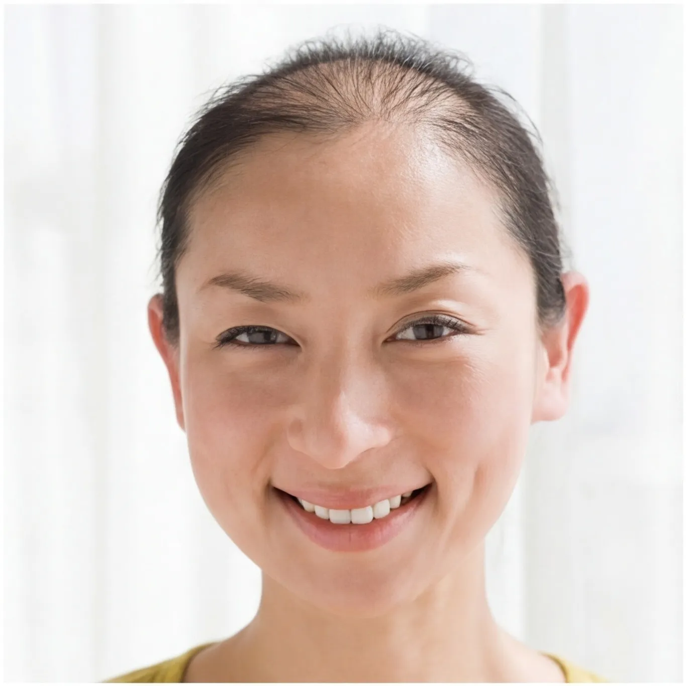 Hair loss simulation